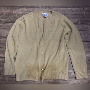 BEA Women's Olive Cardigan Sweater